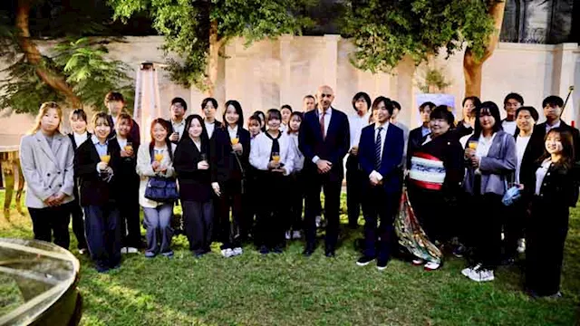 وزير التعليم يشهد التبادل الثقافي بين طلاب مصر وجا