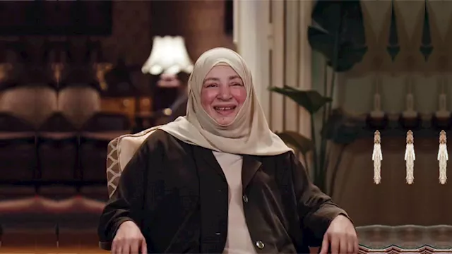 ظهور عبلة كامل في اعلان شركة محمول