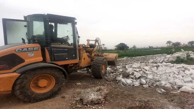 إزالة التعديات بني سويف