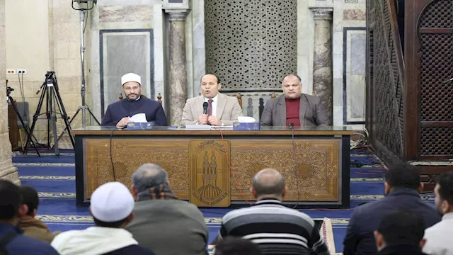 ملتقى الأزهر عقب صلاة التراويح