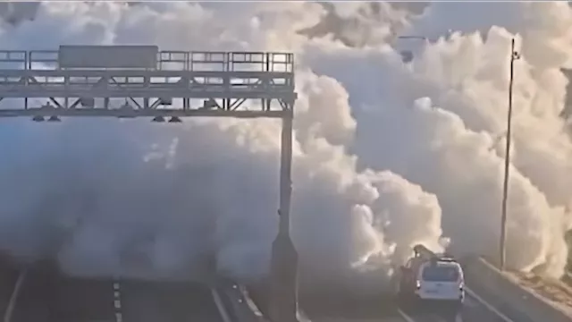 انفجار شاحنة غاز مسال