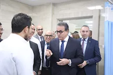 افتتاح وحدة السكتة الدماغية الشاملة بمستشفى العاصمة الجديدة