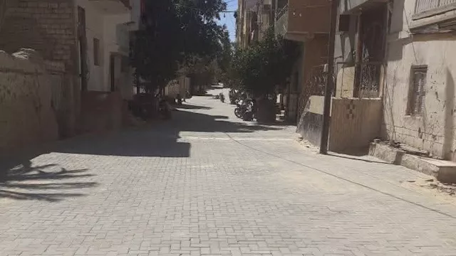 رصف شوارع الوادي الجديد الداخلية بالانترلوك