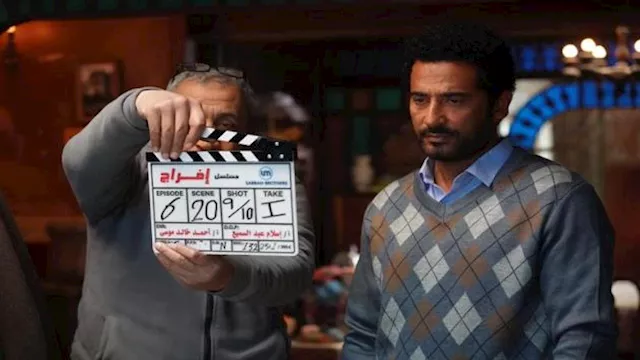 عمرو سعد في كواليس مسلسل إفراج
