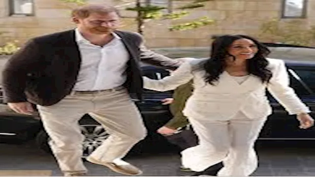 الأمير هاري وزوجته ميجان 
