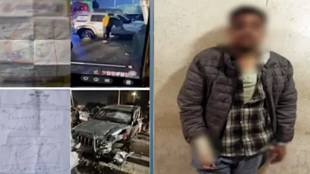 المتهم في واقعة سيارة جيب عليها علم إسرائيل