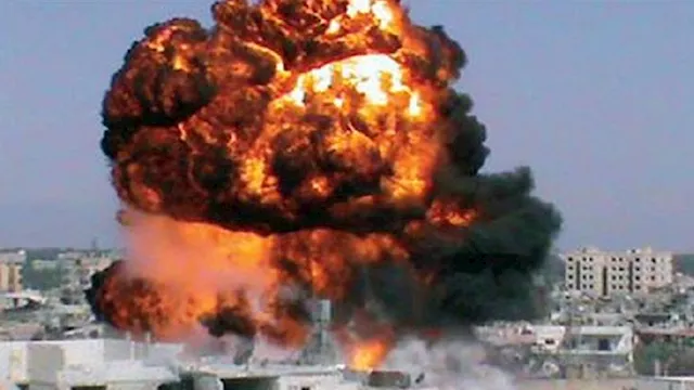 دوي انفجارات