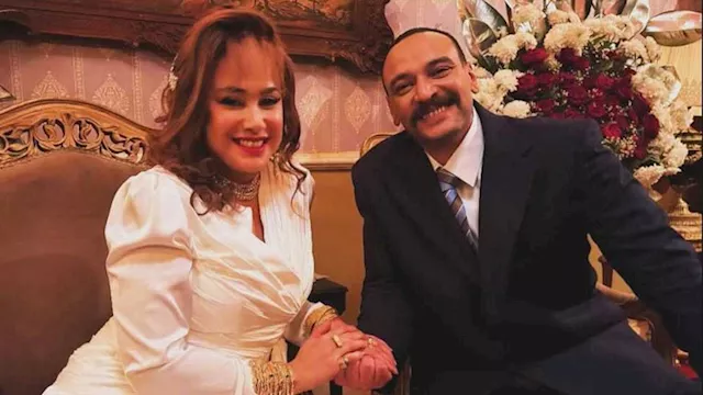 أحمد خالد صالح يحتفل بزفافه على هند صبري في ''مناع