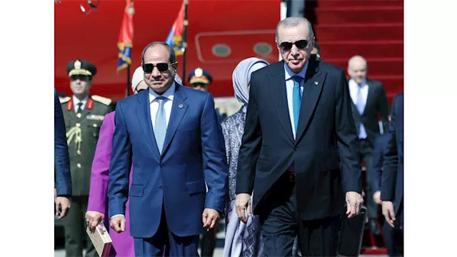 السيسي يستقبل أردوغان بالقاهرة