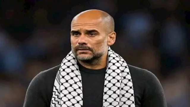 بيب جوارديولا المدير الفني لمانشستر سيتي