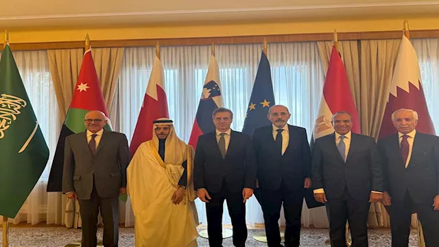 وزير الخارجية يلتقي رئيس وزراء جمهورية سلوفينيا