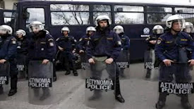 وحدات شرطة مكافحة الشغب اليونانية