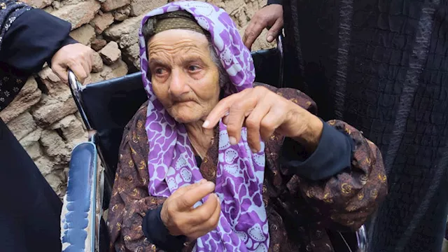 السيدة المسنة المعتدى عليها