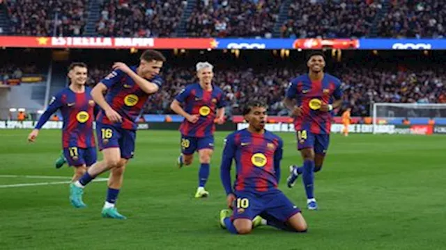 خلال مباراة برشلونة وريال مايوركا (3)