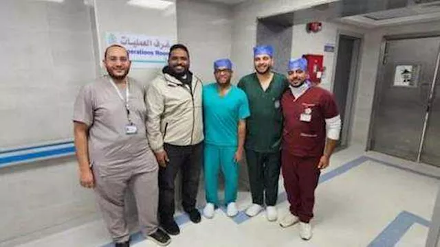 إجراء عملية تصليح لقطع بالرباط الصليبي بمستشفى رأس