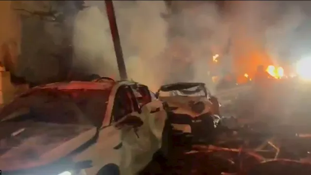 هجمات صاروخية عنيفة على تل أبيب