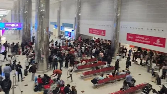  وقوع حادث في مطار زايد الدولي