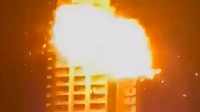 السلطات البحرينية تعلن استهداف إيران مبنى سكنيًا ف