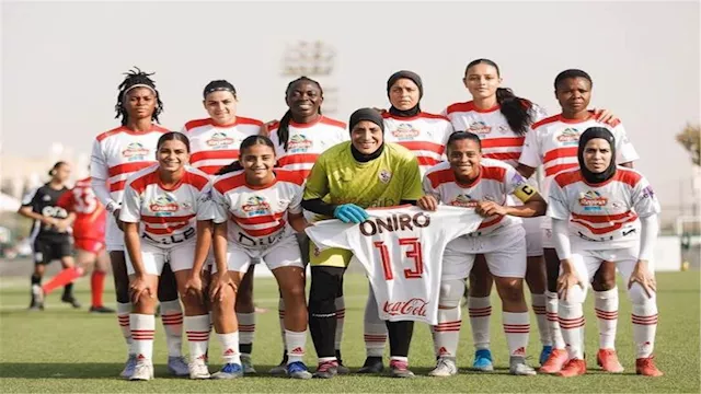 لاعبات نادي الزمالك