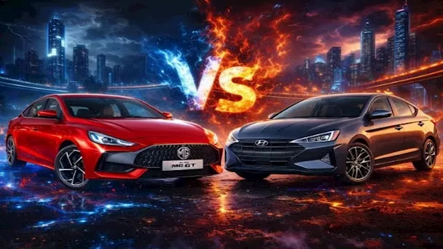 مقارنة تفصيلية بين إم جي GT وهيونداي إلنترا AD