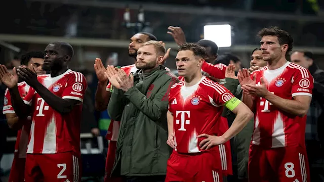 خلال مباراة بايرن ميونخ وأتالانتا