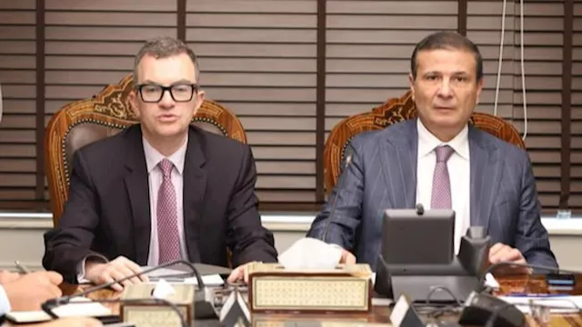 علاء فاروق والدكتور أحمد رستم