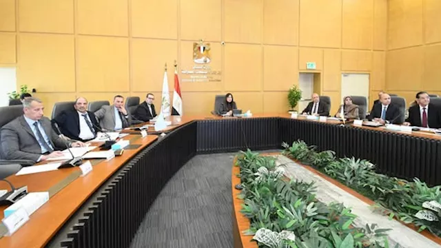 المهندسة راندة المنشاوي خلال الإجتماع