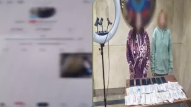 ضبط صانعتي محتوى في المنوفية