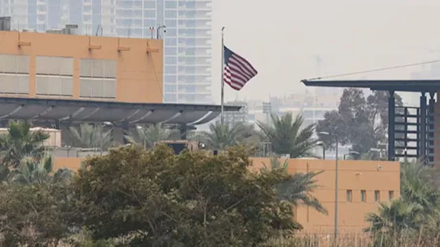  السفارة الأمريكية في بغداد 