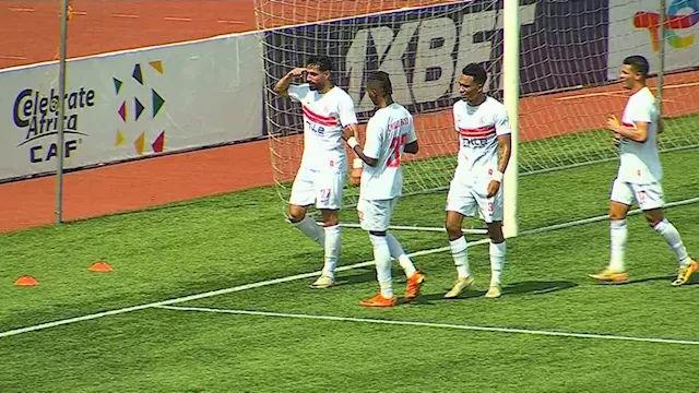 لقطات من مباراة الزمالك وأوتوهو