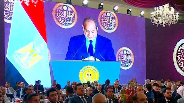 حفل إفطار الأسرة المصرية بحضور الرئيس السيسي