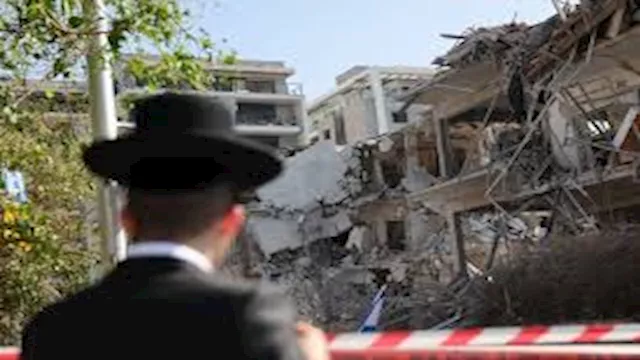 الدمار في وسط إسرائيل 