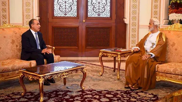 سلطان عمان هيثم بن طارق والدكتور بدر عبدالعاطي 