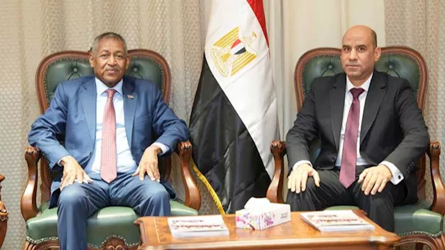 وزير العمل والسفير السوداني