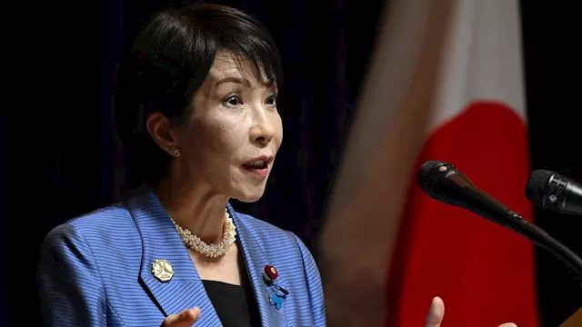 رئيسة وزراء اليابان ساناي تاكايشي