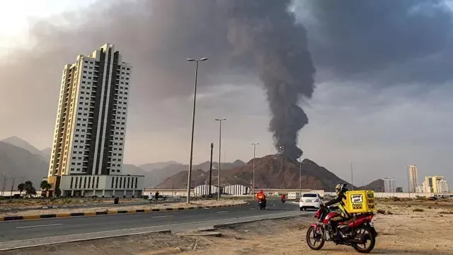 الهجمات الإيرانية على الإمارات  أرشيفية