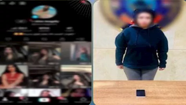 صانعة محتوى تقدم فيديوهات راقصة 