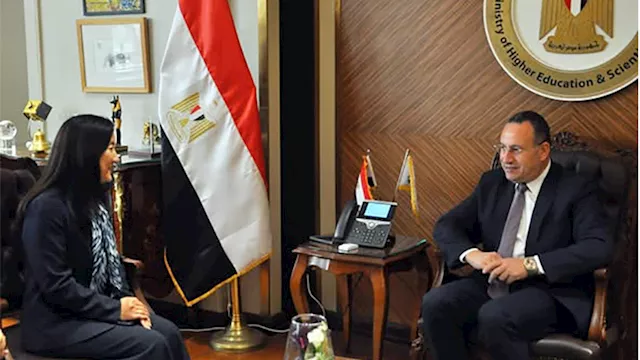 الدكتور عبدالعزيز قنصوة يستقبل الدكتورة شيتوسي