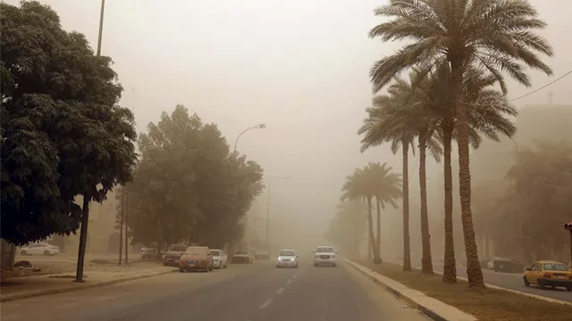 العاصفة الترابية