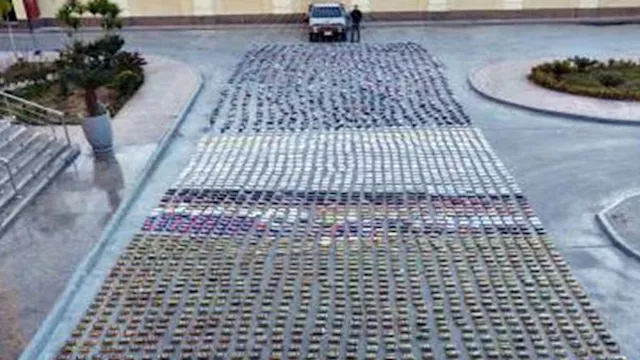 ضبط مخدرات بقيمة 270 مليون جنيه داخل مخزن بالإسماع