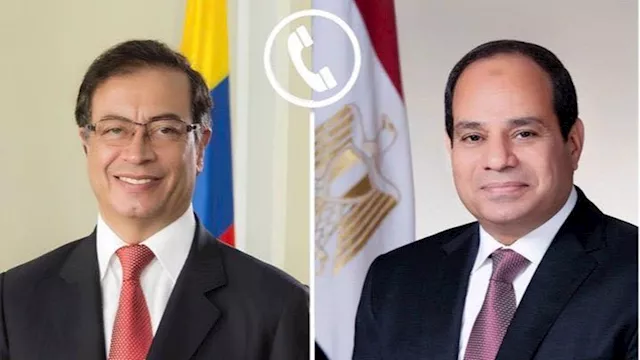 السيسي يبحث مع نظيره الكولومبي العلاقات الثنائية