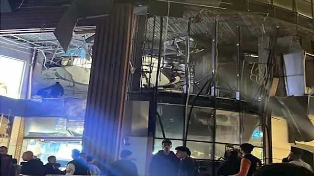 انفجار أسطوانة غاز بمول بدمياط الجديدة