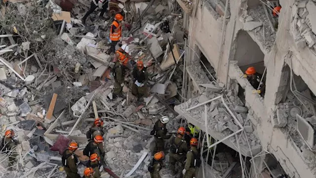 انهيار مبنى في ديمونة