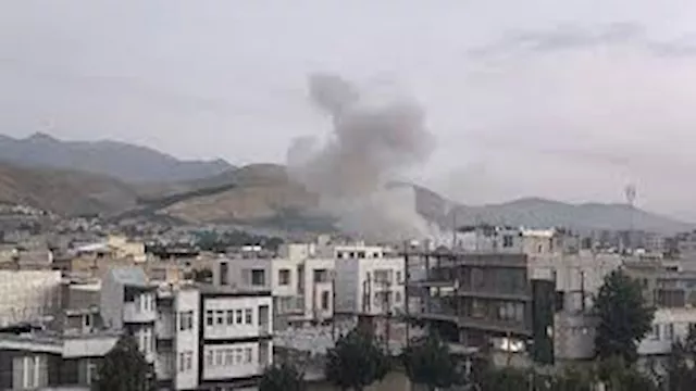 غارات جوية على تبريز شمال غرب إيران