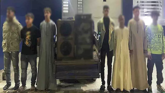  رقصوا على تروسيكل بمكبرات صوت 