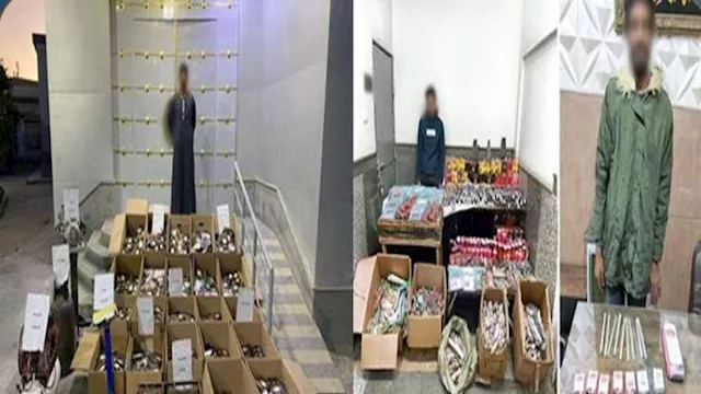 الداخلية تضبط 46 قضية ألعاب نارية