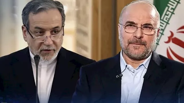 محمد باقر قاليباف وعباس عراقجي