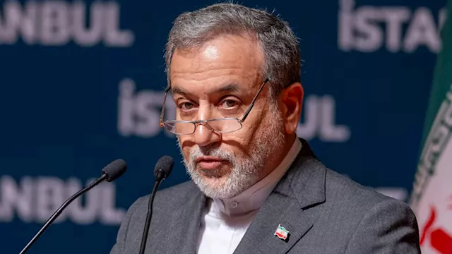 عباس عراقجي وزير الخارجية الإيراني