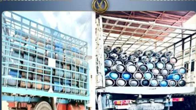 الداخلية تضبط 562 إسطوانة بوتاجاز  