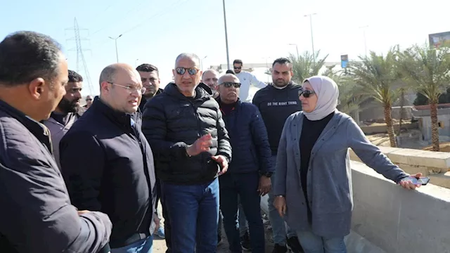 محافظ الجيزة يتفقد هبوط محور 26 يوليو بكرداسة ويوج